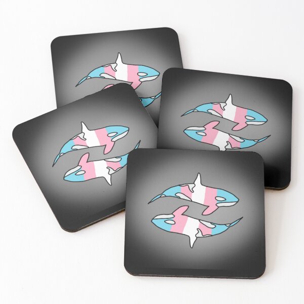 Item preview, Pride orcas trans! designed and sold by AncientDreamer.