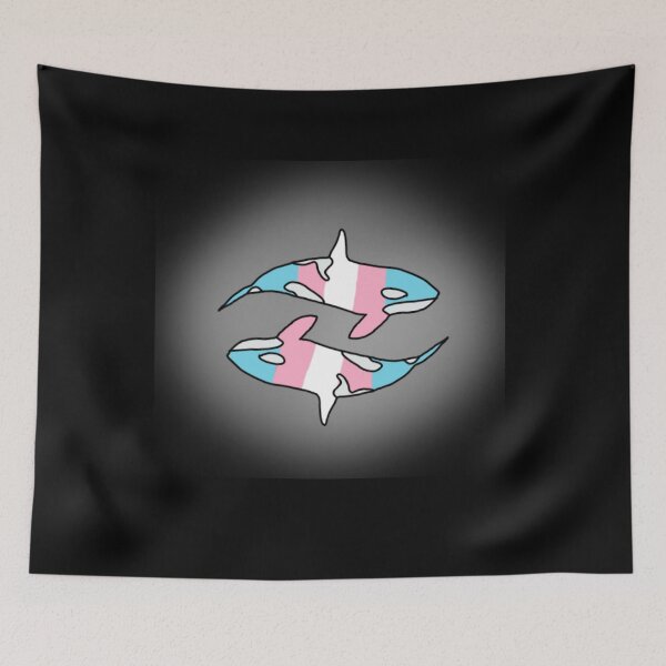 Item preview, Pride orcas trans! designed and sold by AncientDreamer.