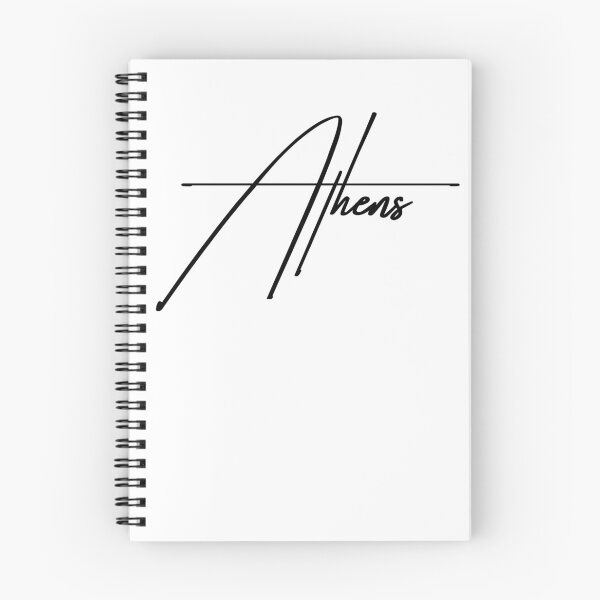 Item preview, Athens - Ancient Modernist Grecian Typography designed and sold by ReggieDior.