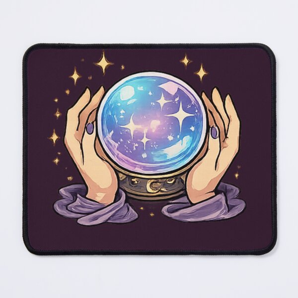 Item preview, I am a witch with a crystal ball designed and sold by fadeinkstudio.