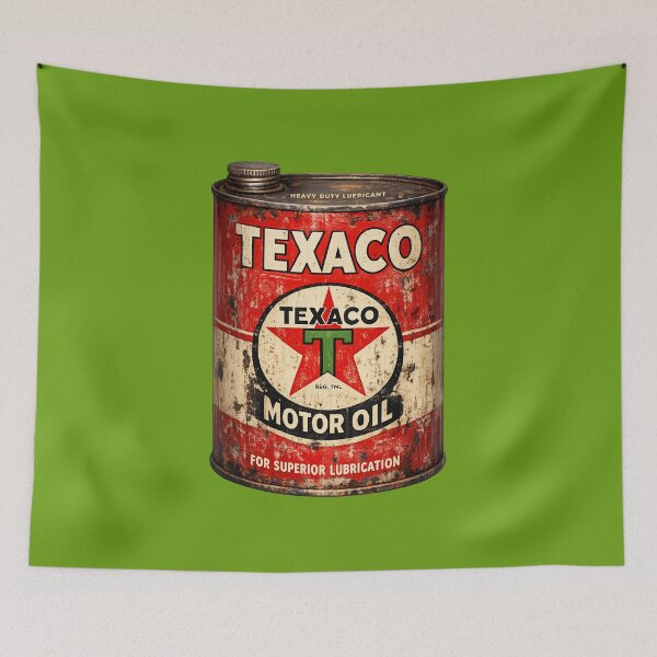 Item preview, Texaco Motor Oil Can designed and sold by FutureTraveller.
