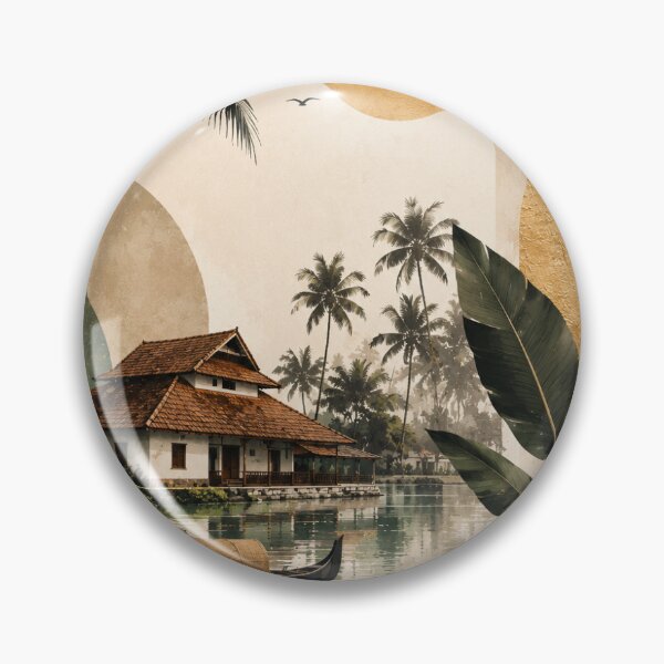 Item preview, Kerala Backwater Serenity designed and sold by singhworldcr.