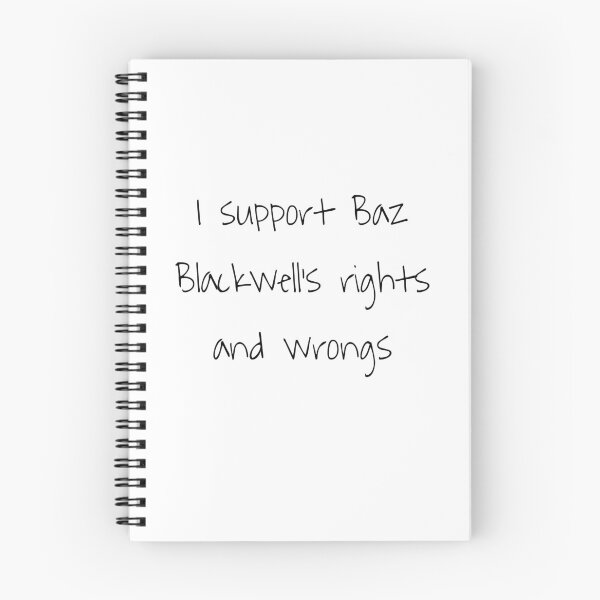 Item preview, Baz Blackwell rights & wrongs designed and sold by lovelydovey22.
