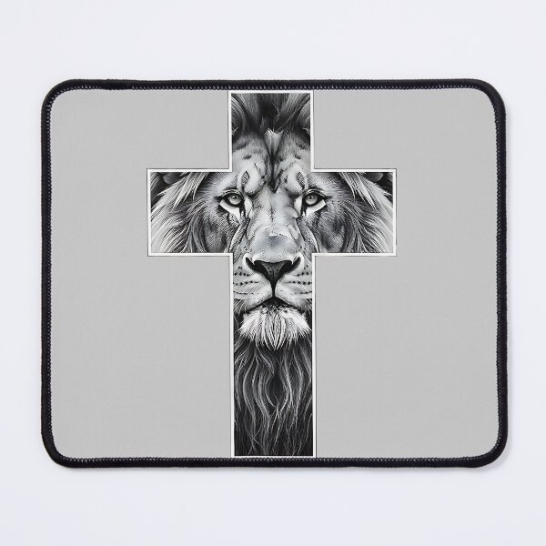 Item preview, Lion of Judah Cross Christian Strength Powerful Symbol Tank Top designed and sold by mjohnson9.