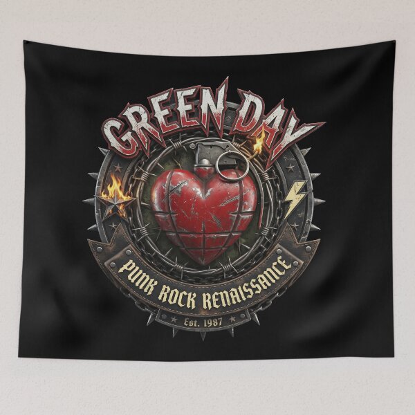Item preview, Green Day's "Heart of Granada" design designed and sold by EzequielBC.
