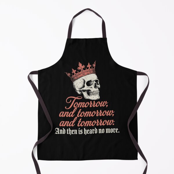 Item preview, Macbeth Skull King - Shakespeare Tomorrow Quote Vintage Art designed and sold by AdyKurniawan.