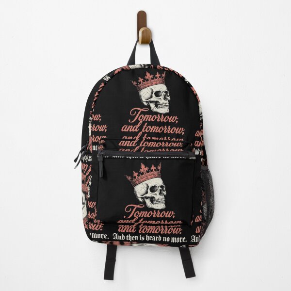 Item preview, Macbeth Skull King - Shakespeare Tomorrow Quote Vintage Art designed and sold by AdyKurniawan.