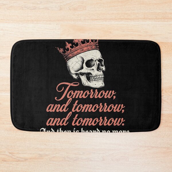Item preview, Macbeth, el rey calavera - Shakespeare, cita del mañana, arte vintage designed and sold by AdyKurniawan.