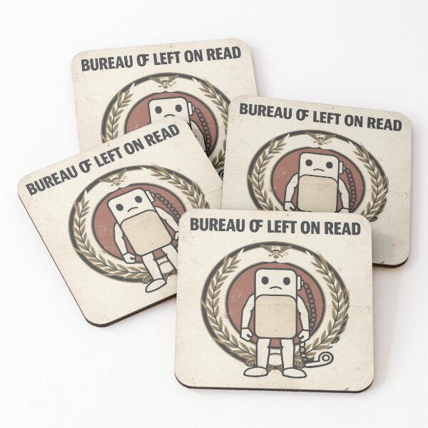 Item preview, Bureau of Left on Read designed and sold by PictorialWhimsy.