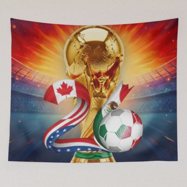 Item preview, Poster world cup 2026 painting designed and sold by Tania-andreas.