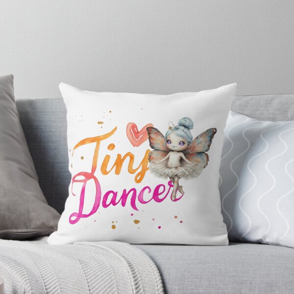 Item preview, iny Dancer Whimsical Butterfly Ballerina Watercolor Chibi designed and sold by ArtisticDesignsbyLinda.