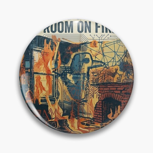 Item preview, The Strokes - Room On Fire Retro Remake designed and sold by emmalaterso.
