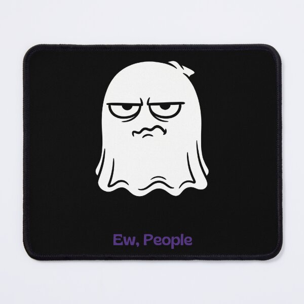 Item preview, Ew People Funny Introvert Cute Ghost Anti Social designed and sold by SW Shop.