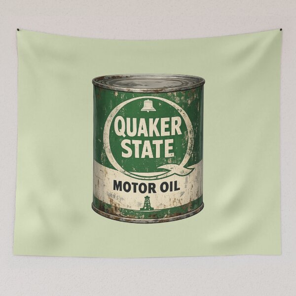 Item preview, Quaker State Motor Oil Can designed and sold by FutureTraveller.