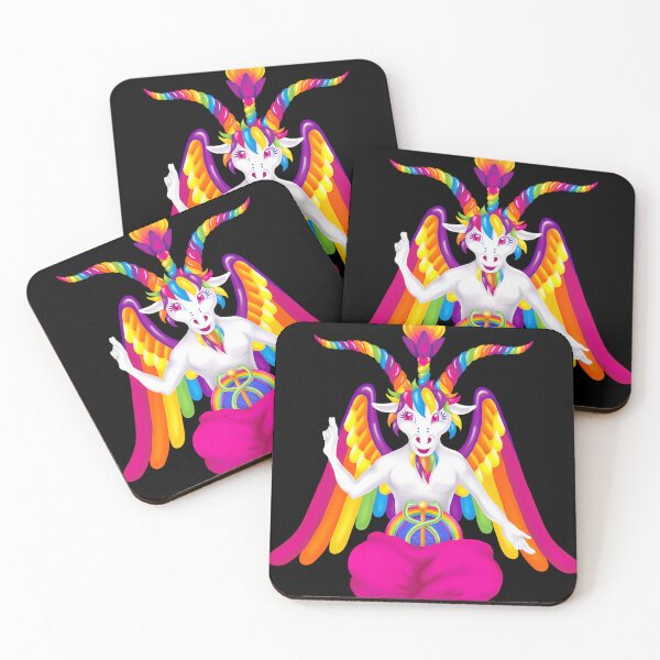 Item preview, 1997 Neon Rainbow Baphomet designed and sold by madren22.