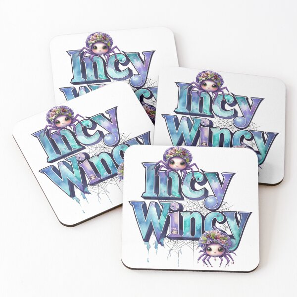 Item preview, Incy Wincy Spider Whimsical Nursery Rhyme Cute Spiders designed and sold by ArtisticDesignsbyLinda.