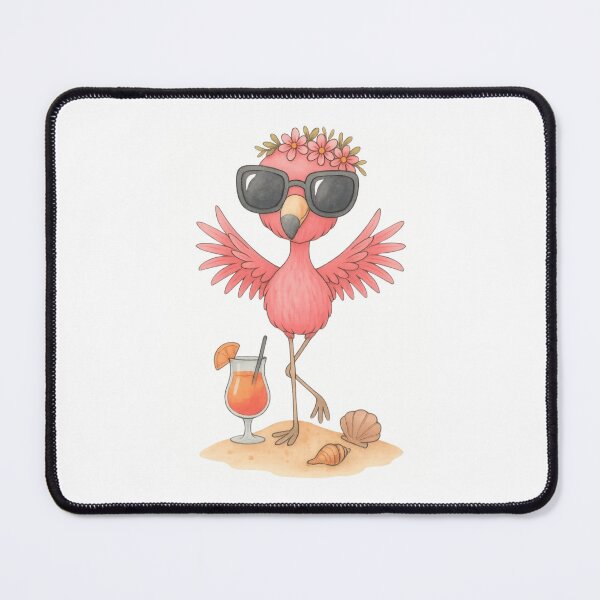 Item preview, Flamingo Queen Of Summer Days designed and sold by Palmwayapparel.