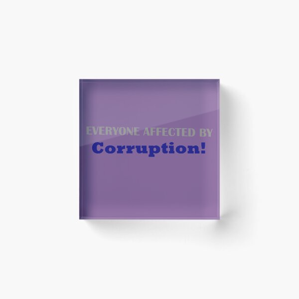 Item preview, Speak Out Against Corruption  designed and sold by annenambiro.