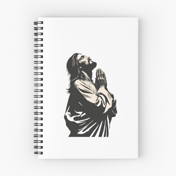 Item preview, Praying Jesus Christ Silhouette | Professional Gift designed and sold by Kavya Art.