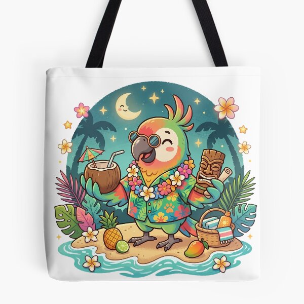 Item preview, Cute Tropical Parrot Cartoon designed and sold by MzulhilmiZam.