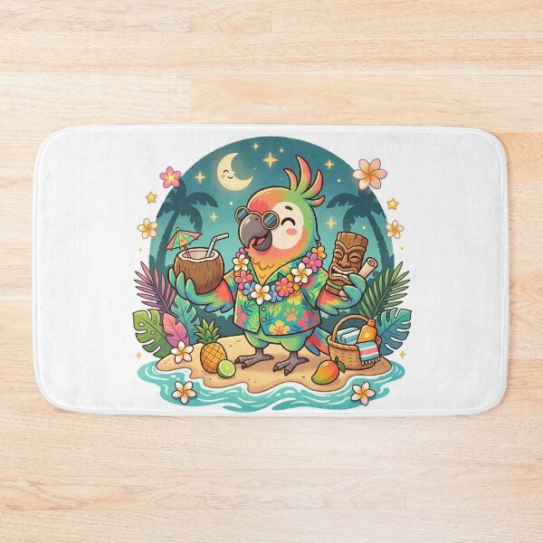 Item preview, Cute Tropical Parrot Cartoon designed and sold by MzulhilmiZam.