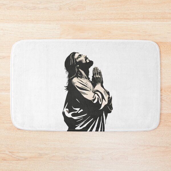 Item preview, Praying Jesus Christ Silhouette | Professional Gift designed and sold by Kavya Art.