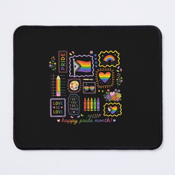 Item preview, Rainbow Flag Happy Pride Month Gay Ally LGBTQ Love is Love designed and sold by FrankIsabel.