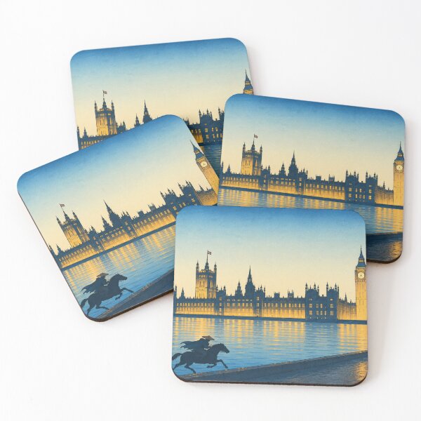 Item preview, Big Ben at Blue Hour designed and sold by UkiyoCities.