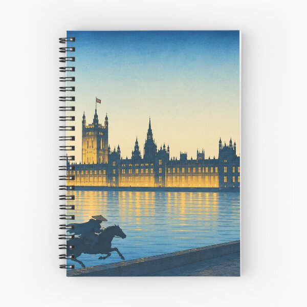 Artikelvorschau, Big Ben zur Blauen Stunde entworfen und verkauft von UkiyoCities.