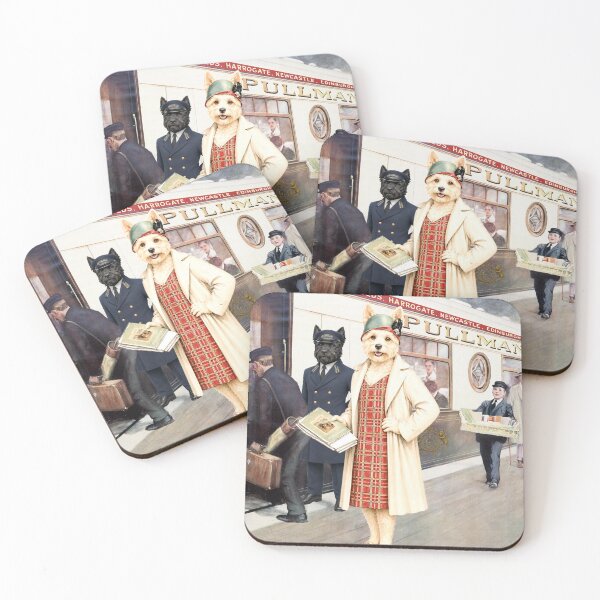 Item preview, Queen of Scots Pullman Railway Poster designed and sold by CJChronicles.