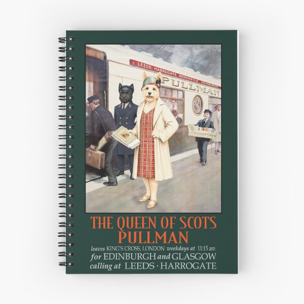 Item preview, Queen of Scots Pullman Railway Poster designed and sold by CJChronicles.