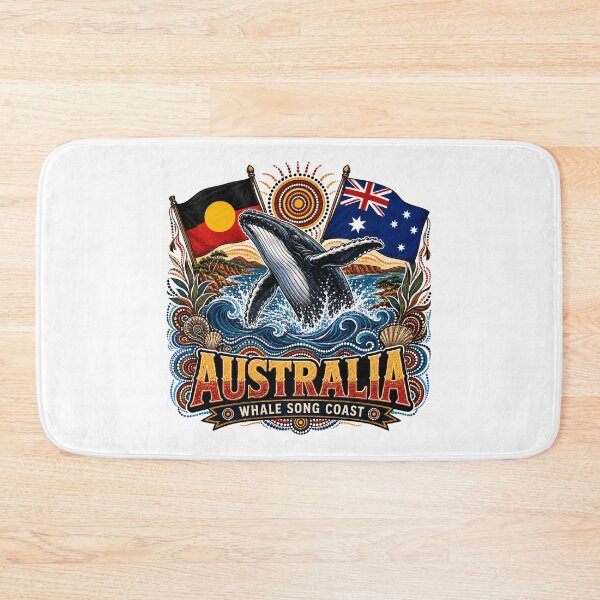 Item preview, Australia Cultural Colours – Aboriginal-Inspired Map Design designed and sold by Holiday-Hunter.
