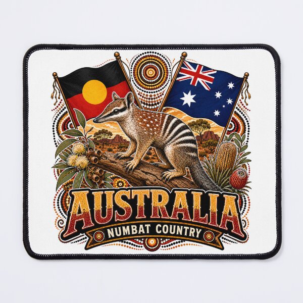 Item preview, Land of Many Stories – Aboriginal-Inspired Map Design designed and sold by Holiday-Hunter.