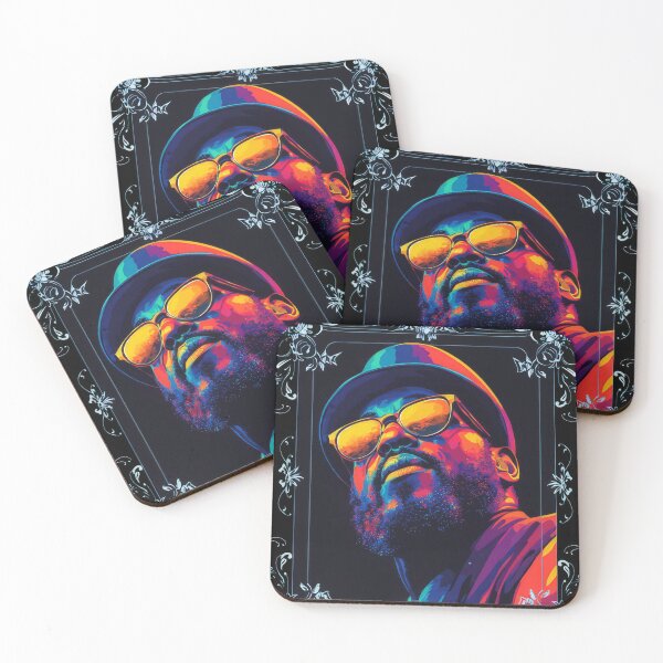 Item preview, THELONIOUS SPHERE MONK MUSICIAN FAN ART #6073 designed and sold by kraftwerk-lab.