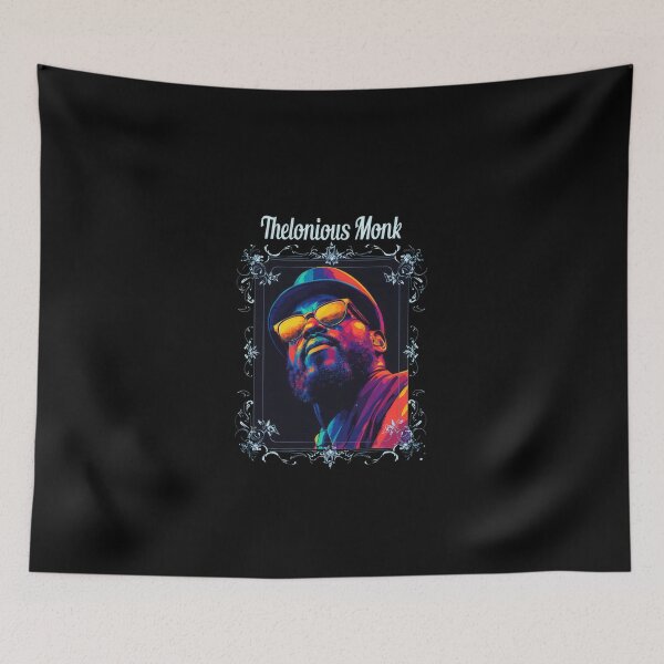 Item preview, THELONIOUS SPHERE MONK MUSICIAN FAN ART #6073 designed and sold by kraftwerk-lab.