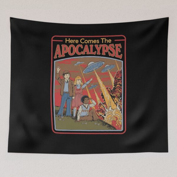 Item preview, Here Comes The APOCALYPSE UFO designed and sold by MinimalistMuses.