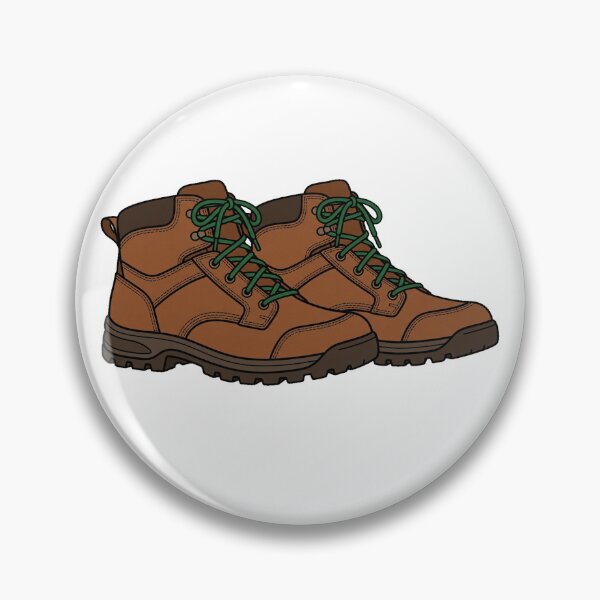Item preview,  Hiking Boots Illustration Minimalist Climbing Gear designed and sold by Yellowriversss.