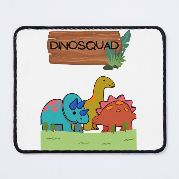 Item preview, Dinosquad, friends forever, dinosaurs art, designed and sold by "Deepika Doodles".