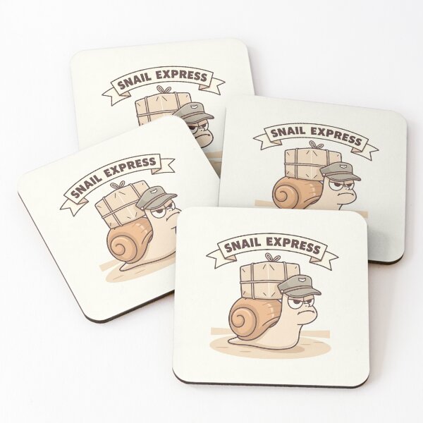 Item preview, Snail Express: World's Slowest Courier designed and sold by PictorialWhimsy.