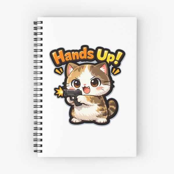 Item preview, Cute cat hand's up sticker  designed and sold by Mohitt09.