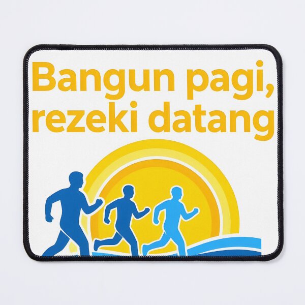 Item preview, Bangun Pagi Rezeki Datang Motivasi Indonesia designed and sold by Sabyta.