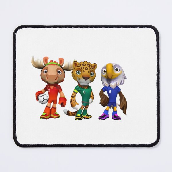Item preview, Cheerful Soccer Mascot 2026 Global Football Celebration designed and sold by mattheweverton.