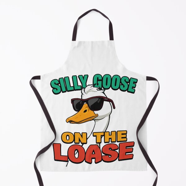 Item preview, Funny Silly Goose On The Loose Sticker | Professional Gift designed and sold by Kavya Art.