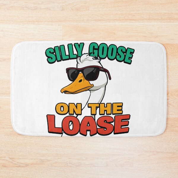 Item preview, Funny Silly Goose On The Loose Sticker | Professional Gift designed and sold by Kavya Art.