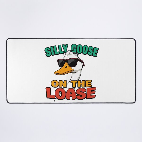 Item preview, Funny Silly Goose On The Loose Sticker | Professional Gift designed and sold by Kavya Art.