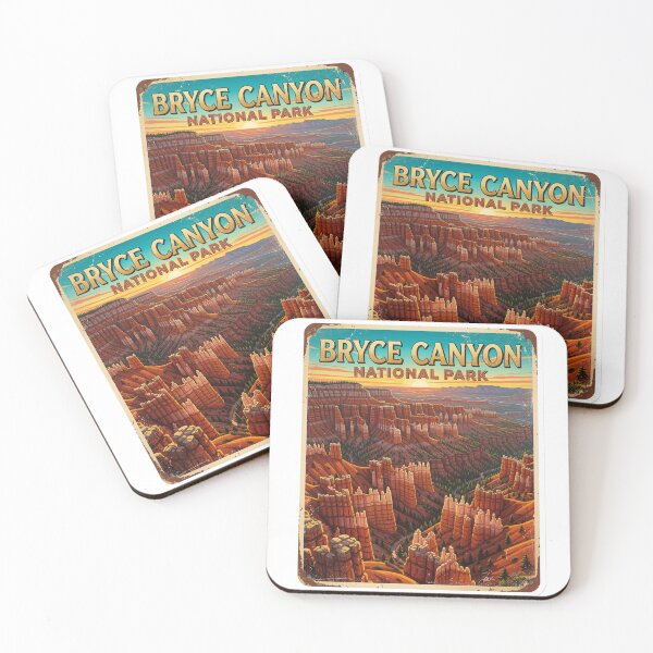 Item preview, Bryce Canyon National Park Vintage Travel Art designed and sold by The Souvenir Dept..