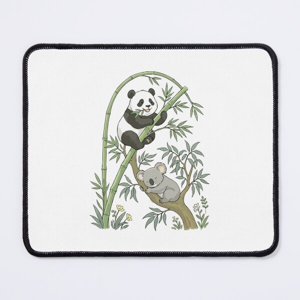 Item preview, Panda Eating Koala Sleeping designed and sold by emhoteb.