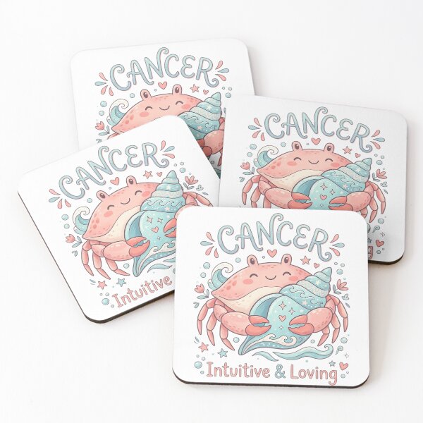 Item preview, Cute Cancer Zodiac Crab | Intuitive & Loving Daily Horoscope Sign | Kawaii Astrology Design designed and sold by Bhaskar Digital Art.