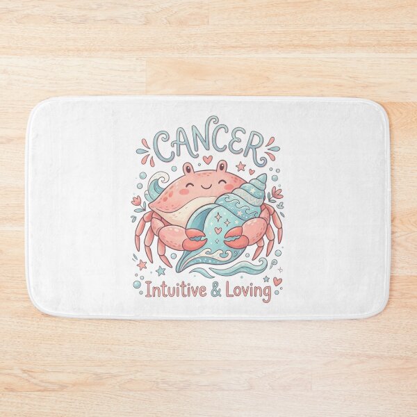 Item preview, Cute Cancer Zodiac Crab | Intuitive & Loving Daily Horoscope Sign | Kawaii Astrology Design designed and sold by Bhaskar Digital Art.