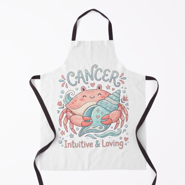Item preview, Cute Cancer Zodiac Crab | Intuitive & Loving Daily Horoscope Sign | Kawaii Astrology Design designed and sold by Bhaskar Digital Art.